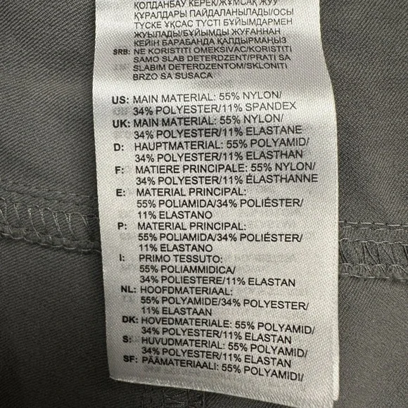 Adidas Golf Shorts Mens 40 Grey Nylon Blend Performance Stretch Flat Front NEW - Picture 4 of 8